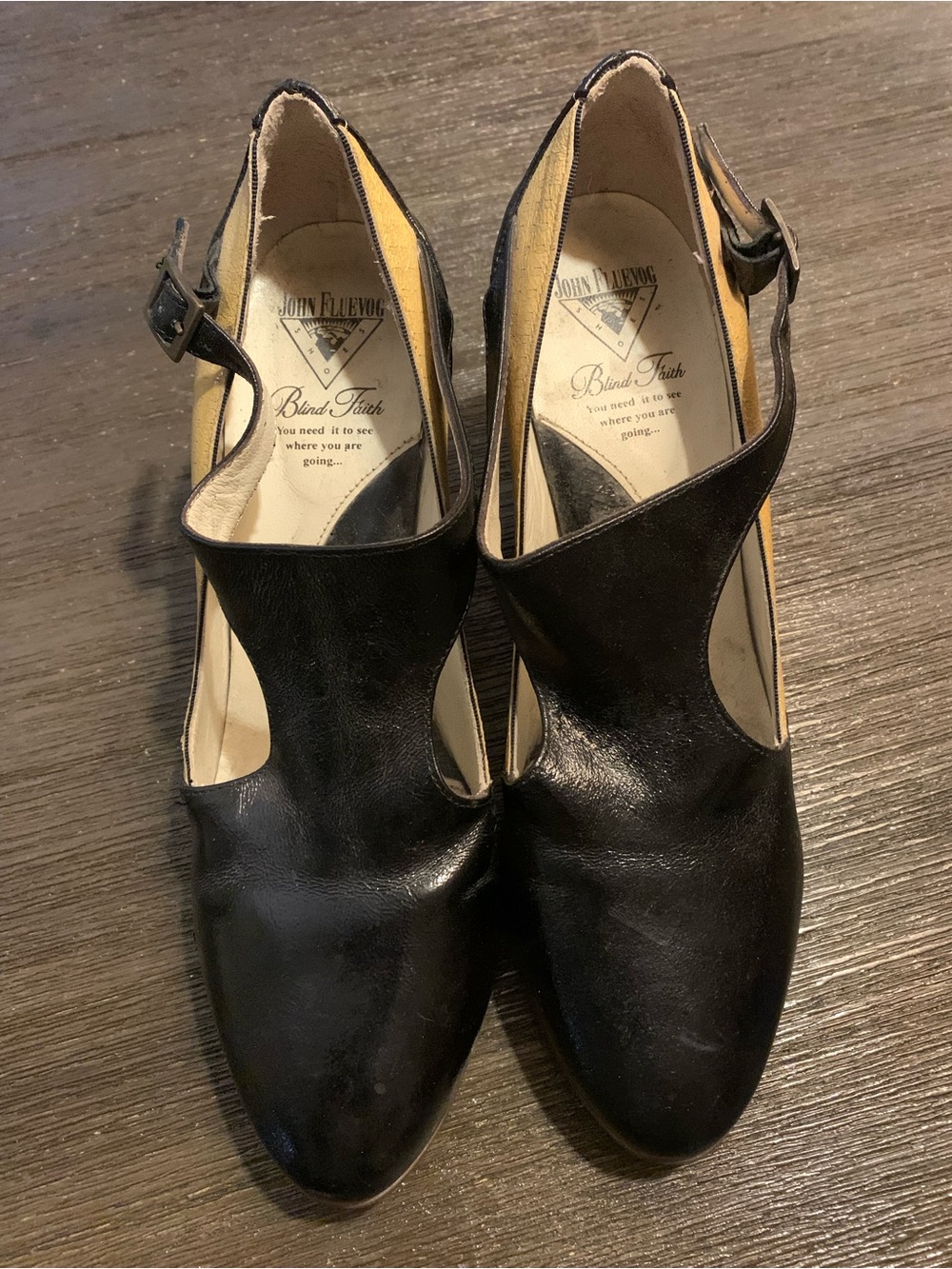 John Fluevog Blind Faith, Corey, Leather Pumps